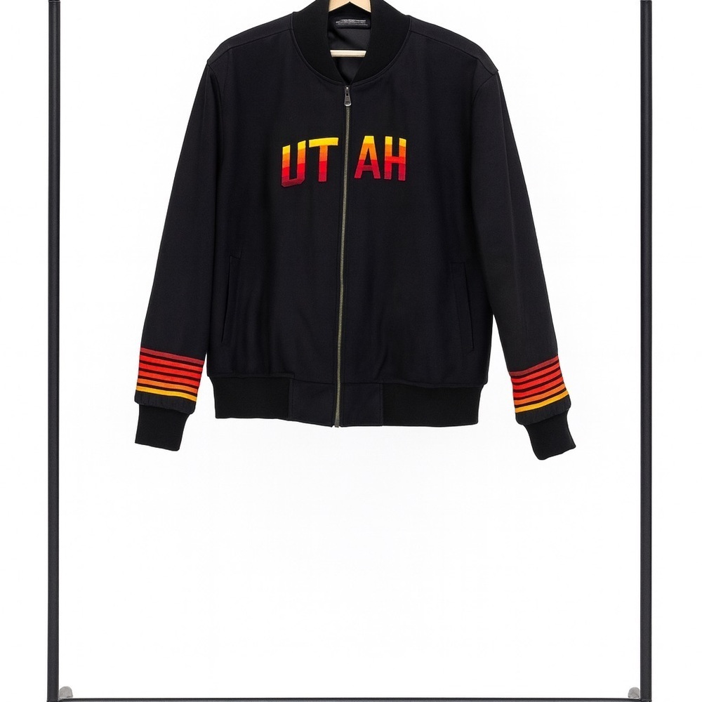 Men’s Grungy Gentlemens Utah Jazz jacket size xl